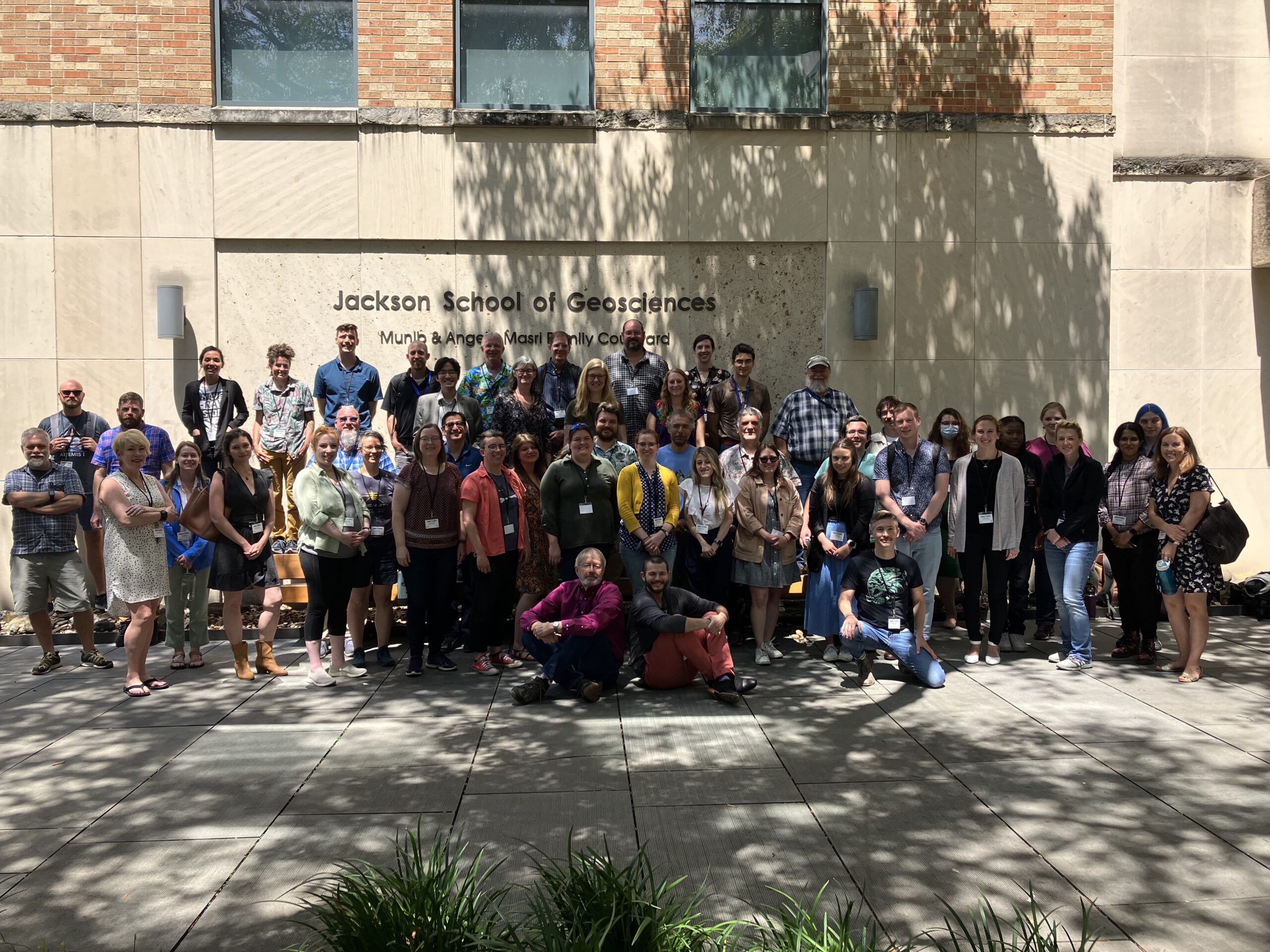 Group Photo of the Non-Clinical Tomography Users Research Network May 2023 All-Network Meeting attendees; University of Texas at Austin.