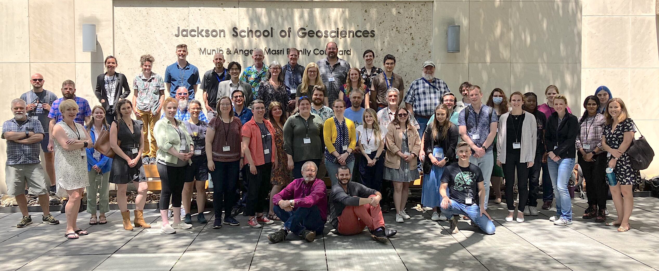 Group Photo of the Non-Clinical Tomography Users Research Network May 2023 All-Network Meeting attendees; University of Texas at Austin.